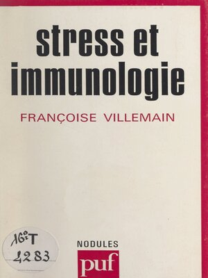 cover image of Stress et immunologie